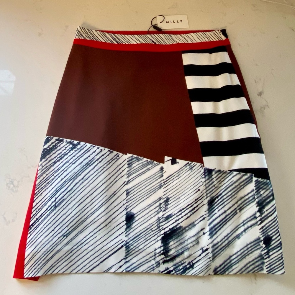 MILLY Modern Mini Skirt